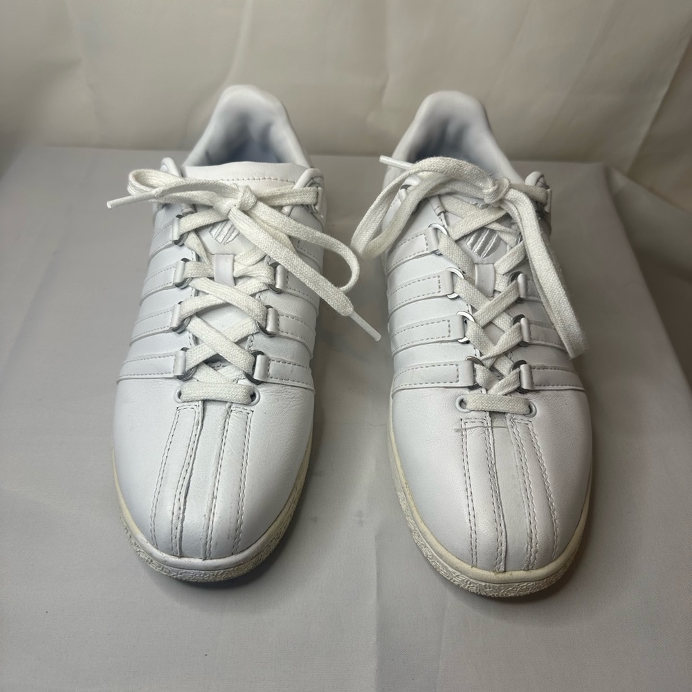 K-Swiss White Mens Classic Sneaker